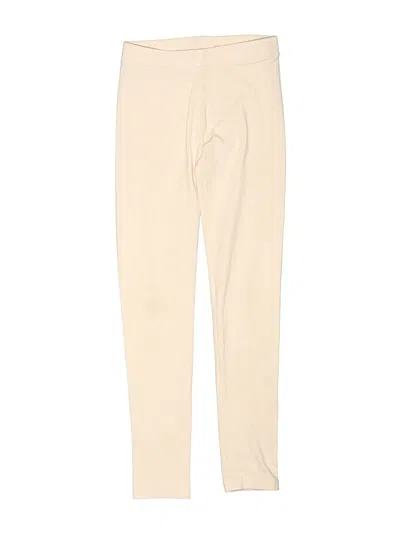 Pre-owned Crewcuts Kids' Casual Pants In Ivory