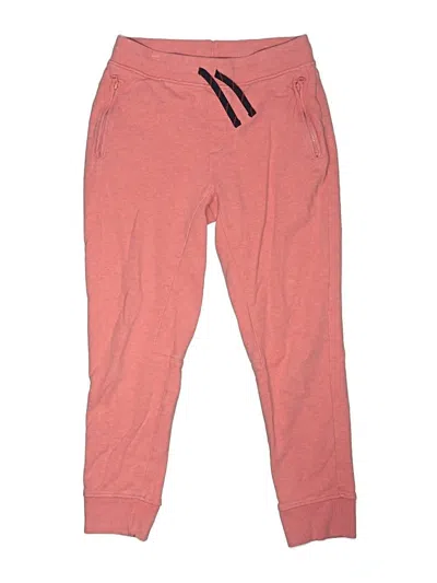 Pre-owned Crewcuts Kids' Casual Pants In Pink