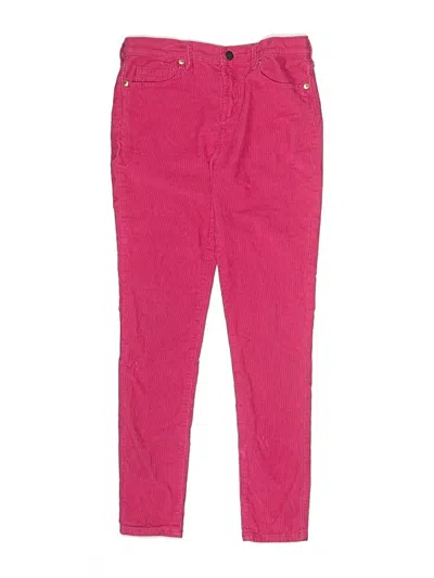 Pre-owned Crewcuts Kids' Casual Pants In Pink