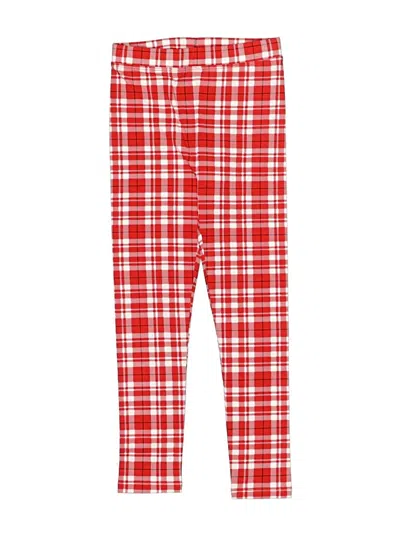 Pre-owned Crewcuts Kids' Casual Pants In Red