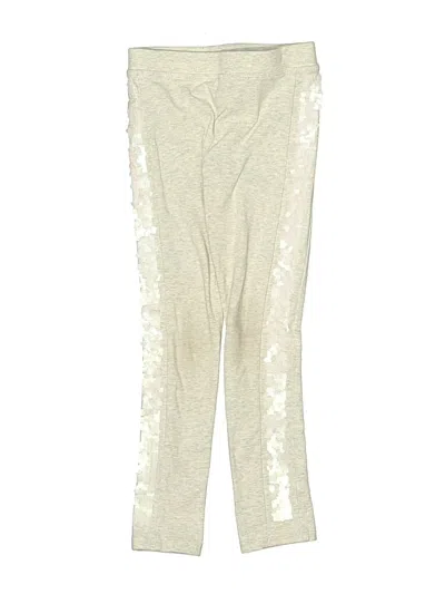 Pre-owned Crewcuts Kids' Casual Pants In Silver