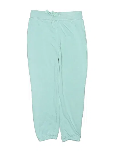 Pre-owned Crewcuts Kids' Casual Pants In Teal