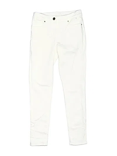 Pre-owned Crewcuts Kids' Casual Pants In White
