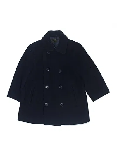 Pre-owned Crewcuts Kids' Coat In Blue