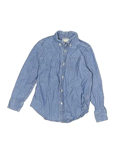 Pre-owned Crewcuts Kids' Denim Jacket In Blue