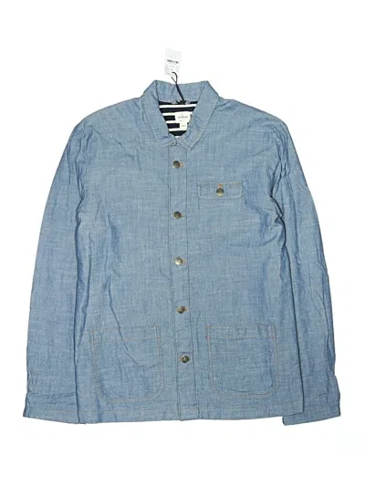 Pre-owned Crewcuts Kids' Denim Jacket In Blue