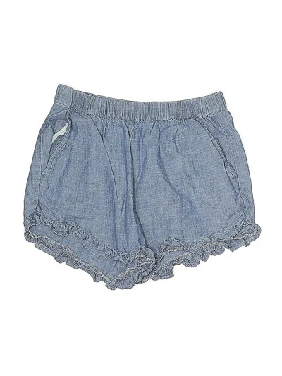 Pre-owned Crewcuts Kids' Denim Shorts In Blue