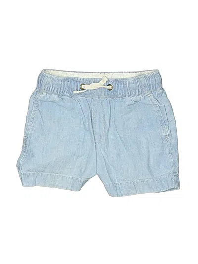 Pre-owned Crewcuts Kids' Denim Shorts In Blue