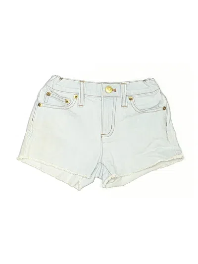 Pre-owned Crewcuts Kids' Denim Shorts In Blue
