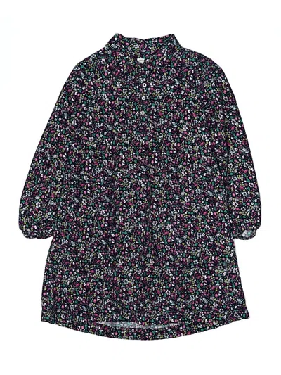 Pre-owned Crewcuts Kids' Dress In Black