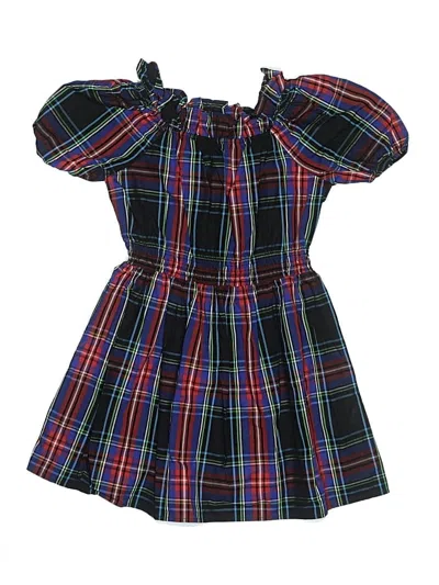 Pre-owned Crewcuts Kids' Dress In Black