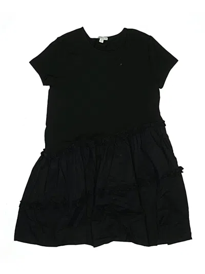 Pre-owned Crewcuts Kids' Dress In Black