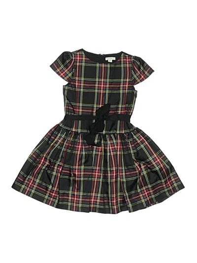 Pre-owned Crewcuts Kids' Dress In Black