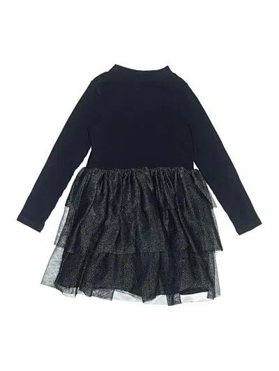 Pre-owned Crewcuts Kids' Dress In Black