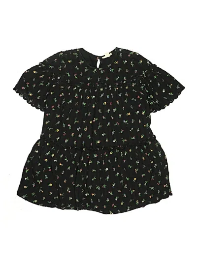 Pre-owned Crewcuts Kids' Dress In Black
