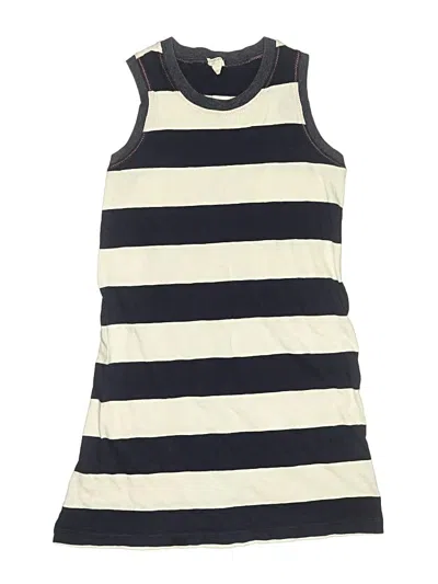 Pre-owned Crewcuts Kids' Dress In Blue