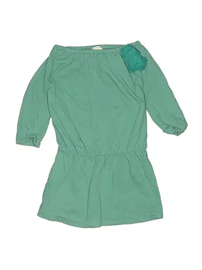 Pre-owned Crewcuts Kids' Dress In Blue