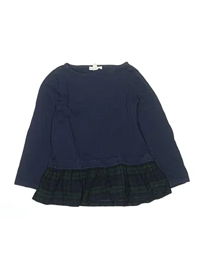 Pre-owned Crewcuts Kids' Dress In Blue