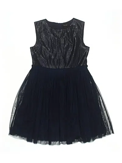 Pre-owned Crewcuts Kids' Dress In Blue