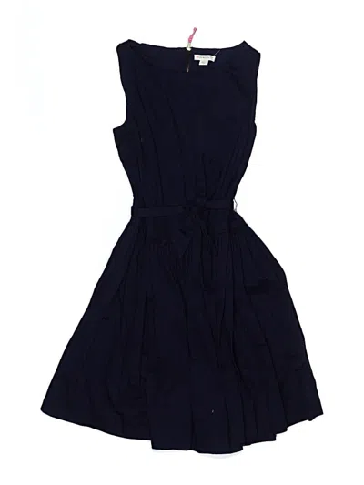 Pre-owned Crewcuts Kids' Dress In Blue