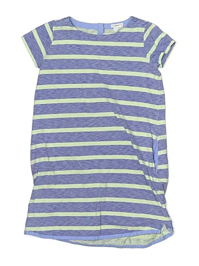 Pre-owned Crewcuts Kids' Dress In Blue