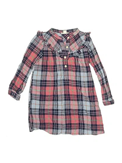 Pre-owned Crewcuts Kids' Dress In Blue