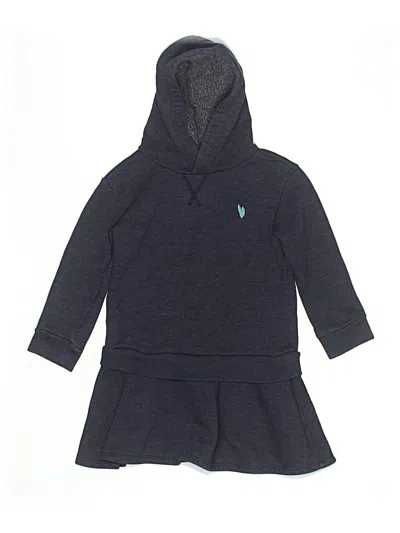 Pre-owned Crewcuts Kids' Dress In Blue