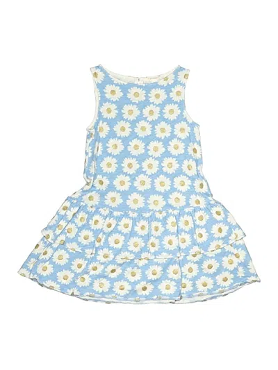 Pre-owned Crewcuts Kids' Dress In Blue