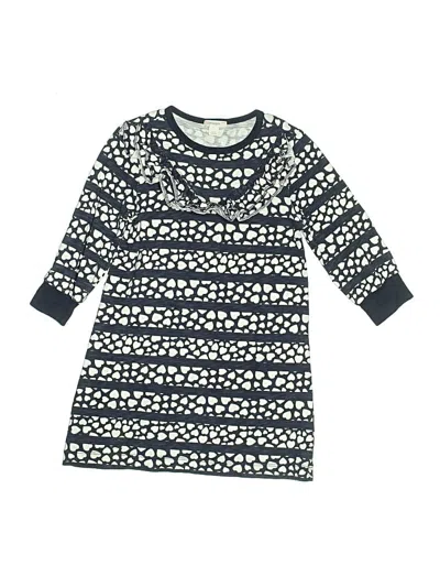 Pre-owned Crewcuts Kids' Dress In Blue