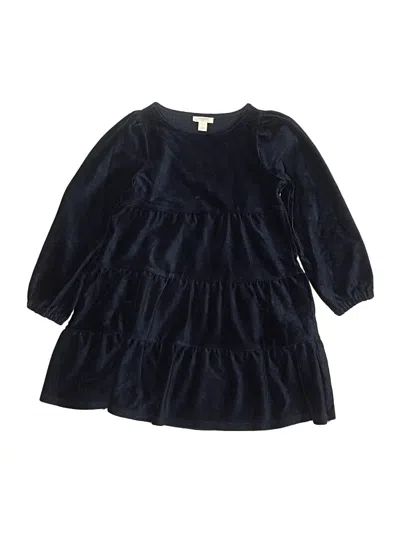 Pre-owned Crewcuts Kids' Dress In Blue