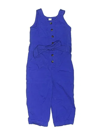 Pre-owned Crewcuts Kids' Dress In Blue