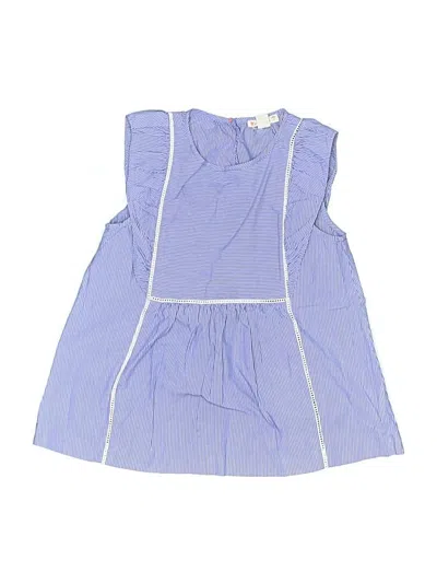 Pre-owned Crewcuts Kids' Dress In Blue