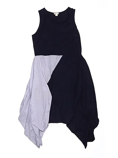 Pre-owned Crewcuts Kids' Dress In Blue