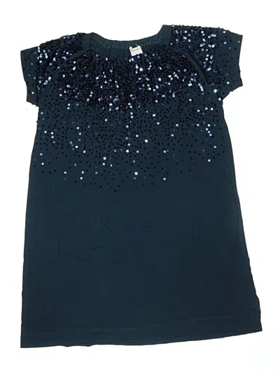 Pre-owned Crewcuts Kids' Dress In Blue
