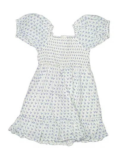 Pre-owned Crewcuts Kids' Dress In Blue