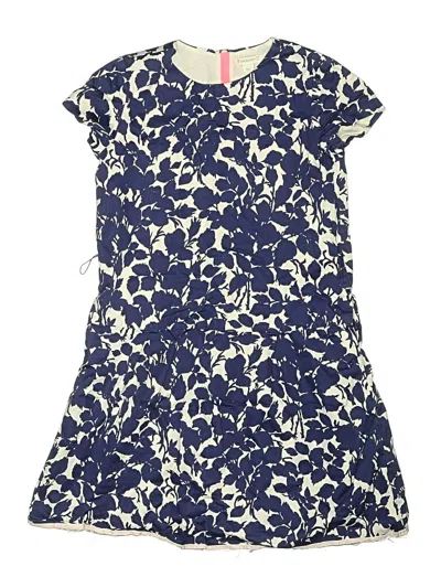 Pre-owned Crewcuts Kids' Dress In Blue