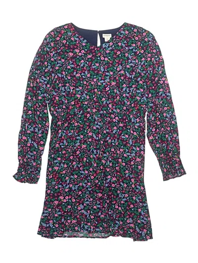 Pre-owned Crewcuts Kids' Dress In Blue