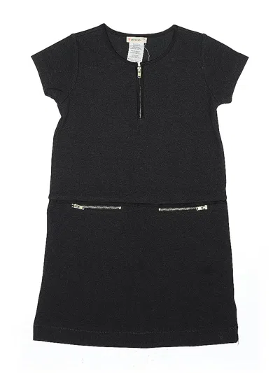 Pre-owned Crewcuts Kids' Dress In Gray