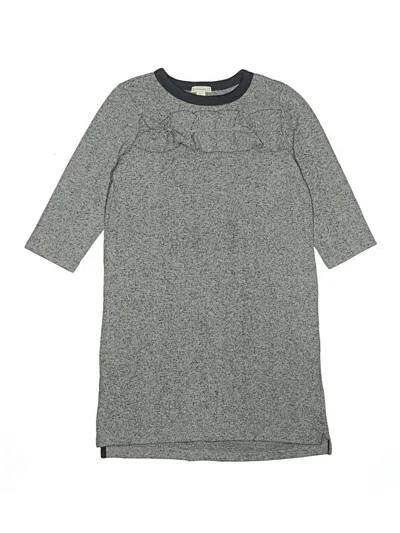 Pre-owned Crewcuts Kids' Dress In Gray
