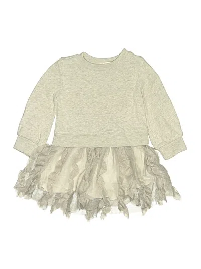 Pre-owned Crewcuts Kids' Dress In Gray