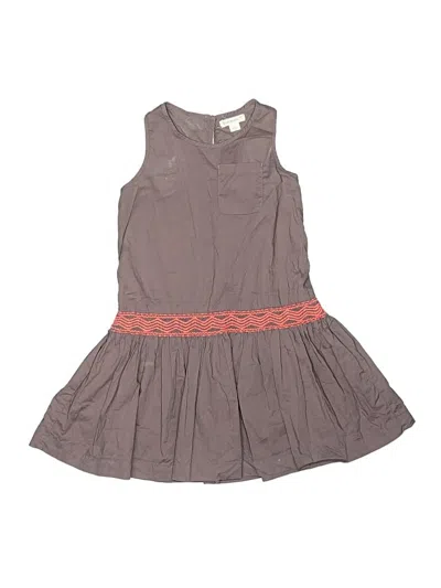 Pre-owned Crewcuts Kids' Dress In Gray