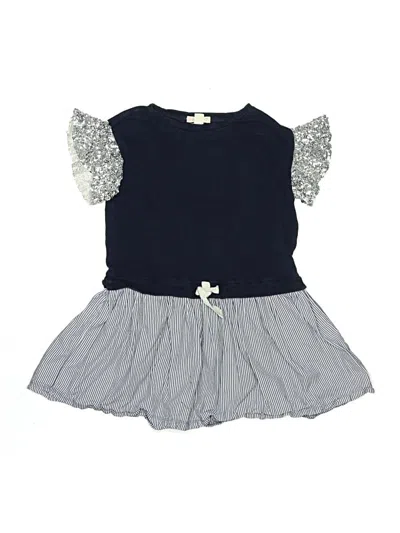 Pre-owned Crewcuts Kids' Dress In Gray
