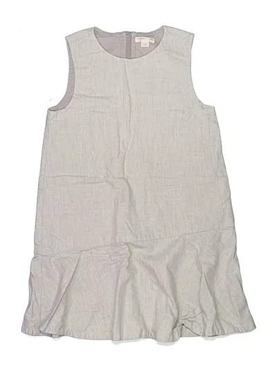 Pre-owned Crewcuts Kids' Dress In Gray