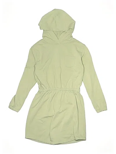 Pre-owned Crewcuts Kids' Dress In Green