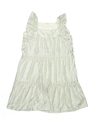 Pre-owned Crewcuts Kids' Dress In Green