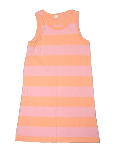 Pre-owned Crewcuts Kids' Dress In Orange