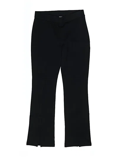 Pre-owned Crewcuts Kids' Dress Pants In Black