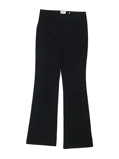 Pre-owned Crewcuts Kids' Dress Pants In Black