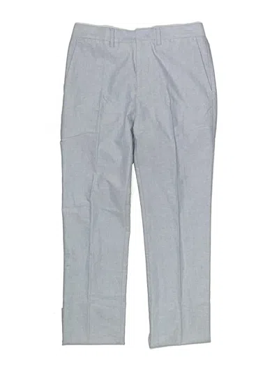 Pre-owned Crewcuts Kids' Dress Pants In Blue