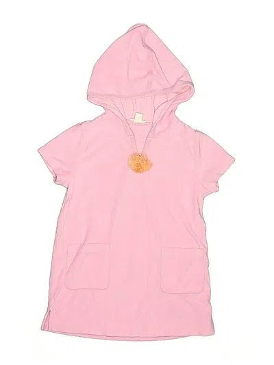 Pre-owned Crewcuts Kids' Dress In Pink